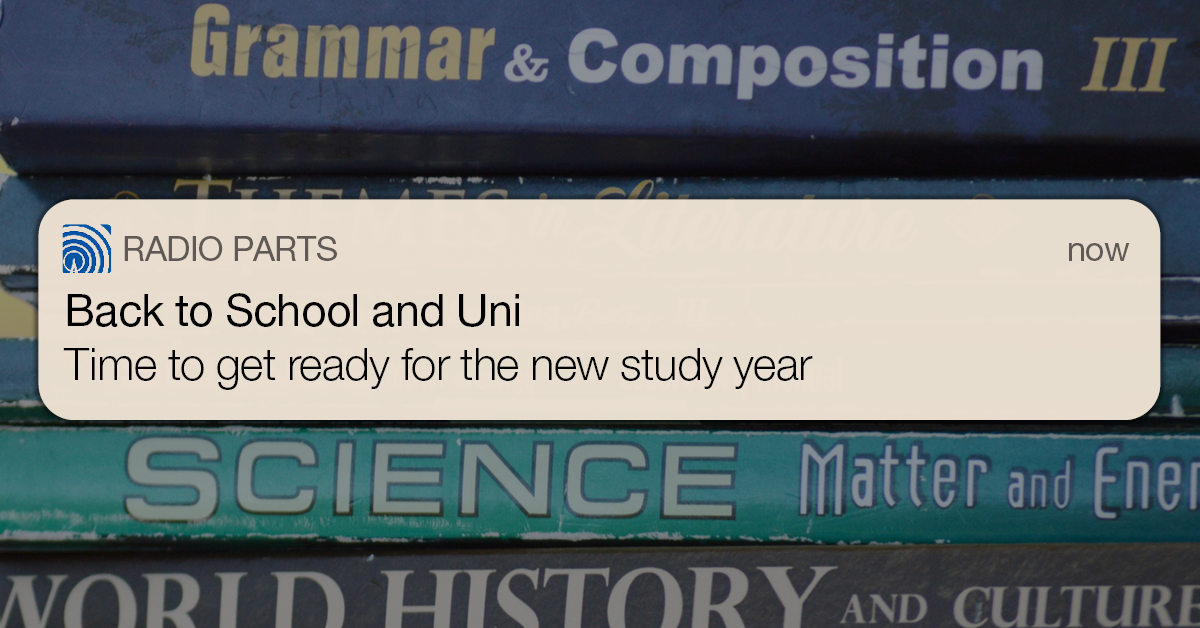 Back to School and Uni